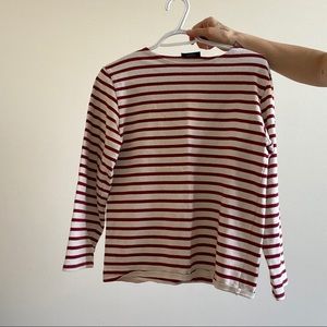 Red Long Sleeve Saint James too